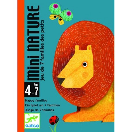 Djeco jeu de sept familles Mini Nature